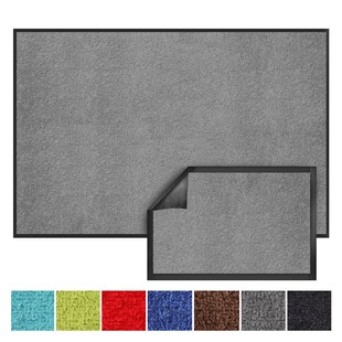 Karat Schmutzfangmatte | Monochrom | Silbergrau 