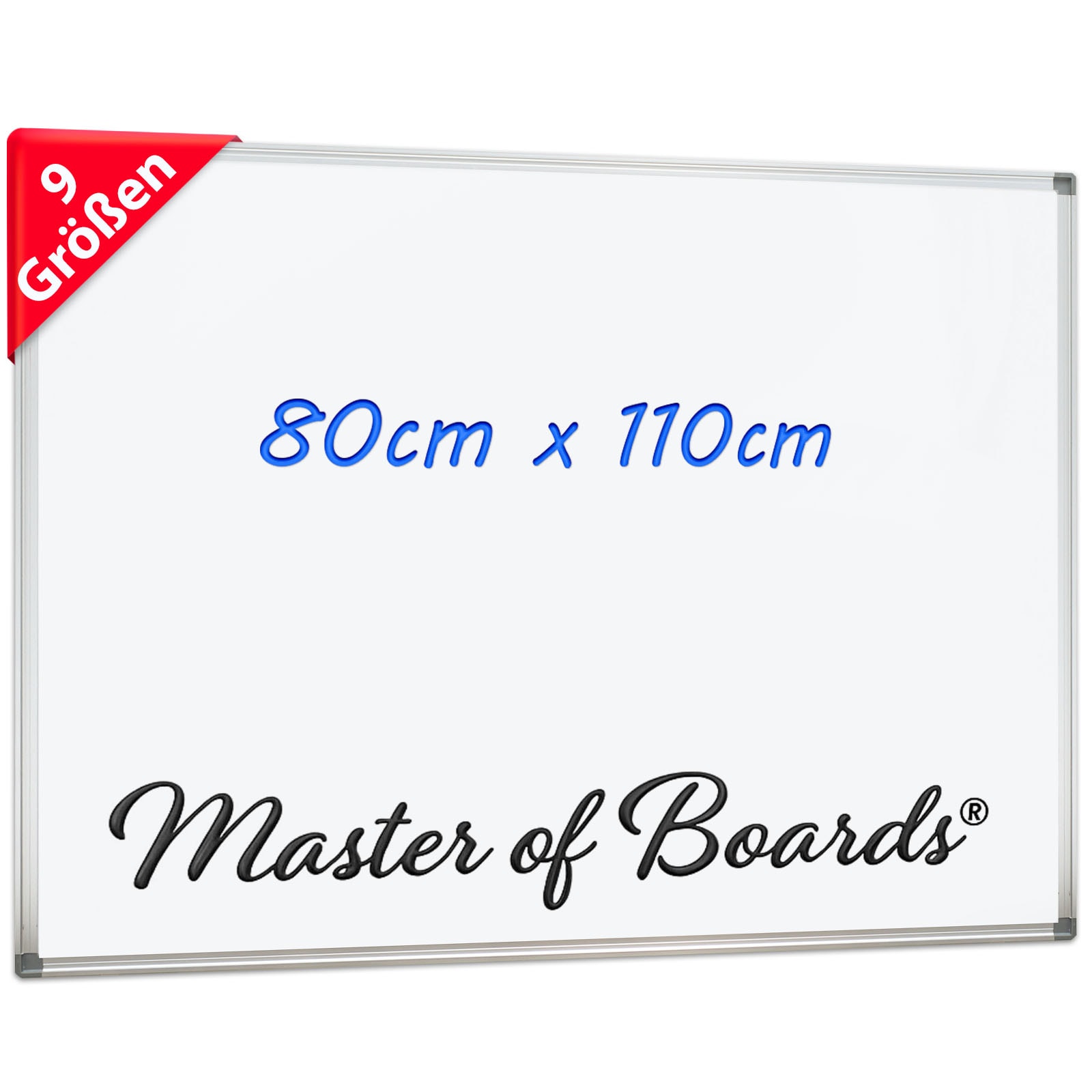 Master of Boards Whiteboard mit lackierter Oberfl&auml;che 