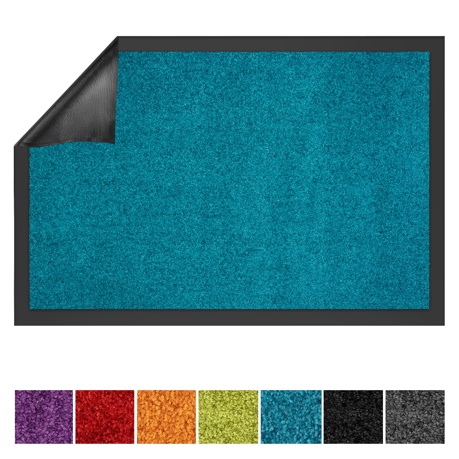 use & wash Schmutzfangmatte Use&Wash | T&uuml;rkis 27 