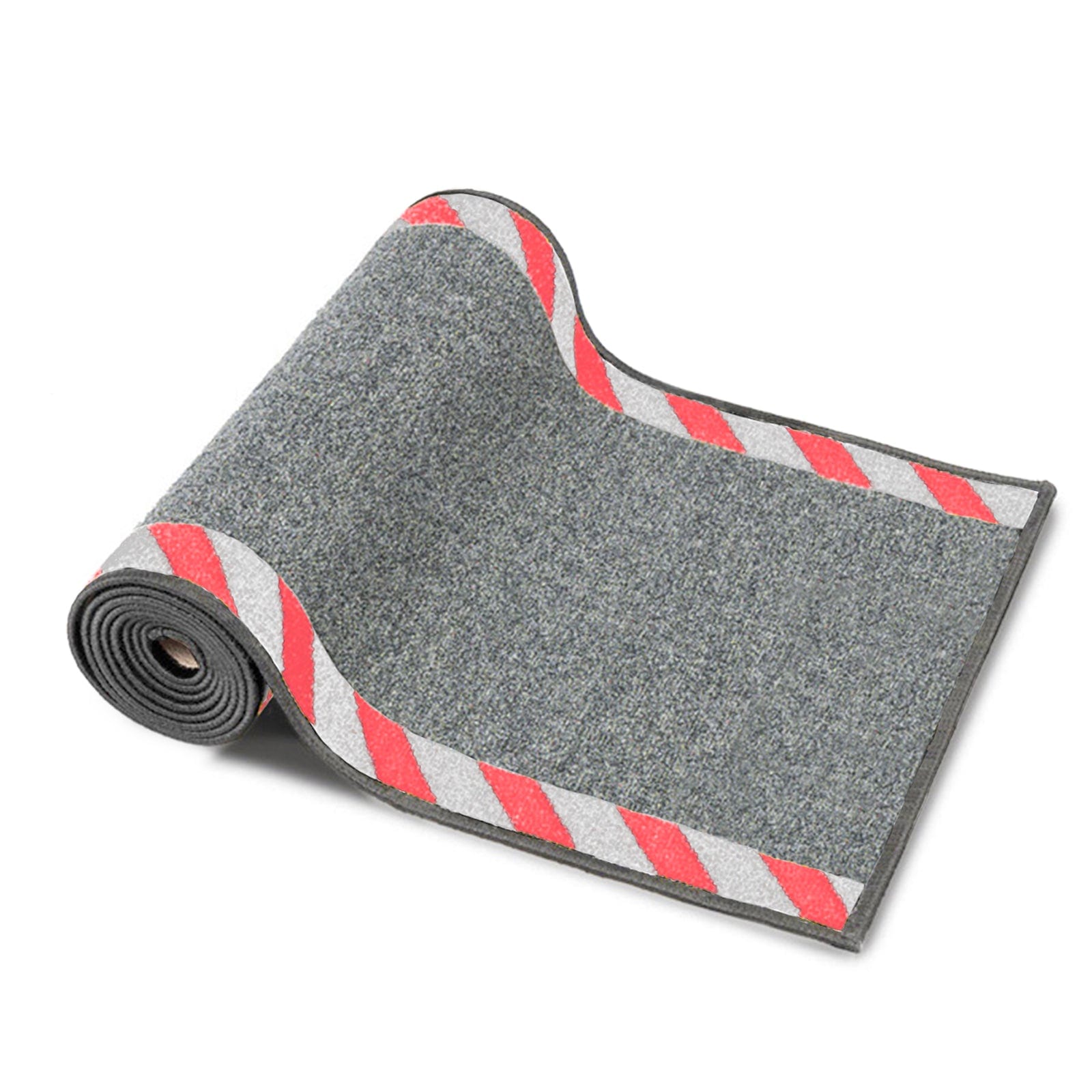 etm Kabelmatte mit Warnumrandung | Rot-Wei&szlig; 