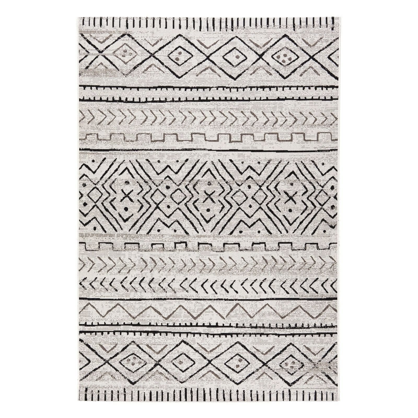 Karat Karat Wohnteppich | Aztec | Grau 