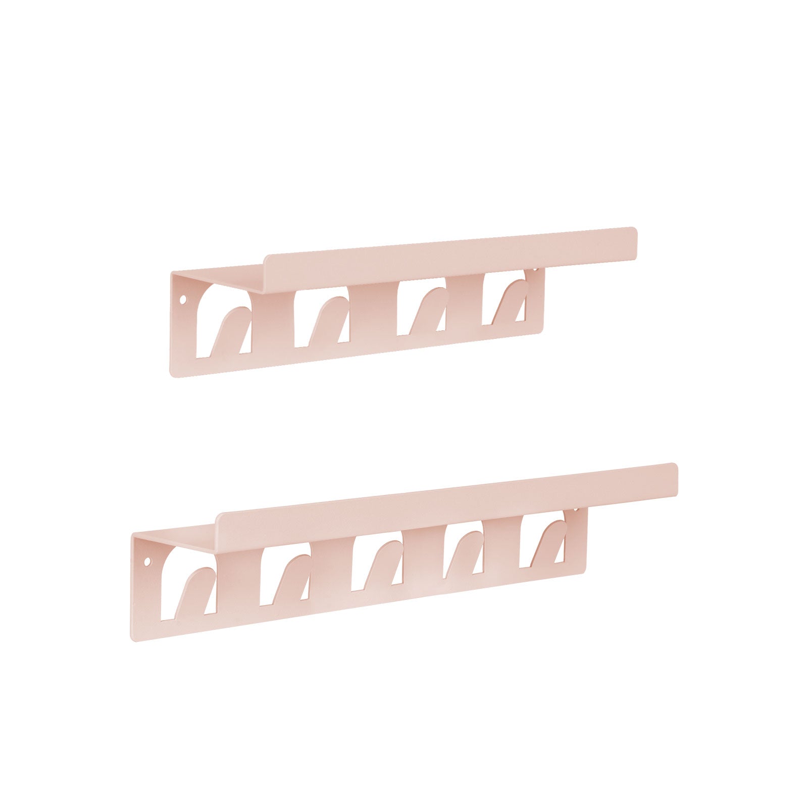 casa pura Wandregal Metall mit Haken | Pink 