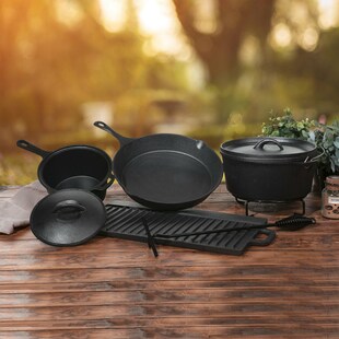 Gusseisen-Set 6-tlg. 