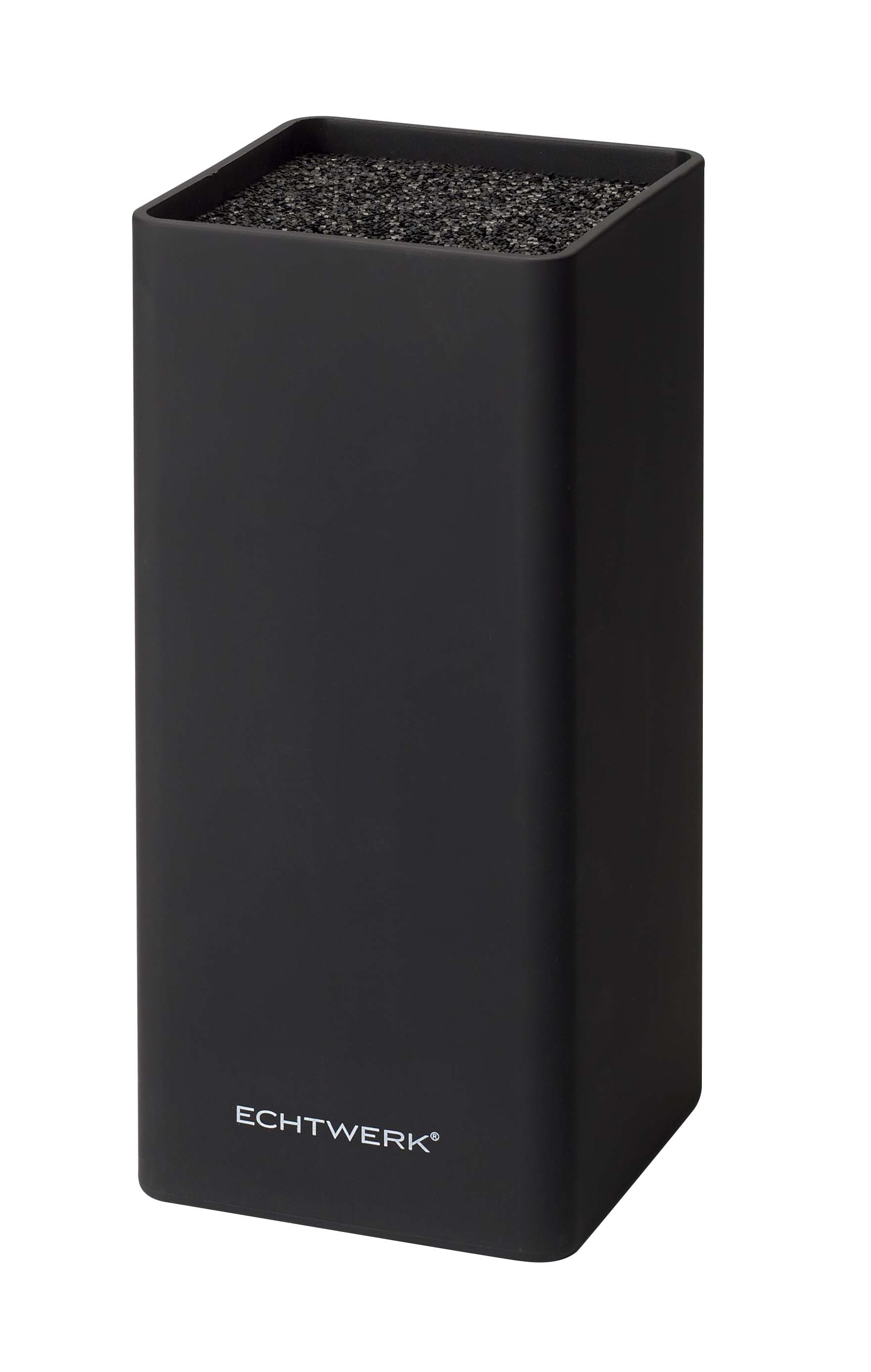 ECHTWERK Universal-Messerblock "square" - black 