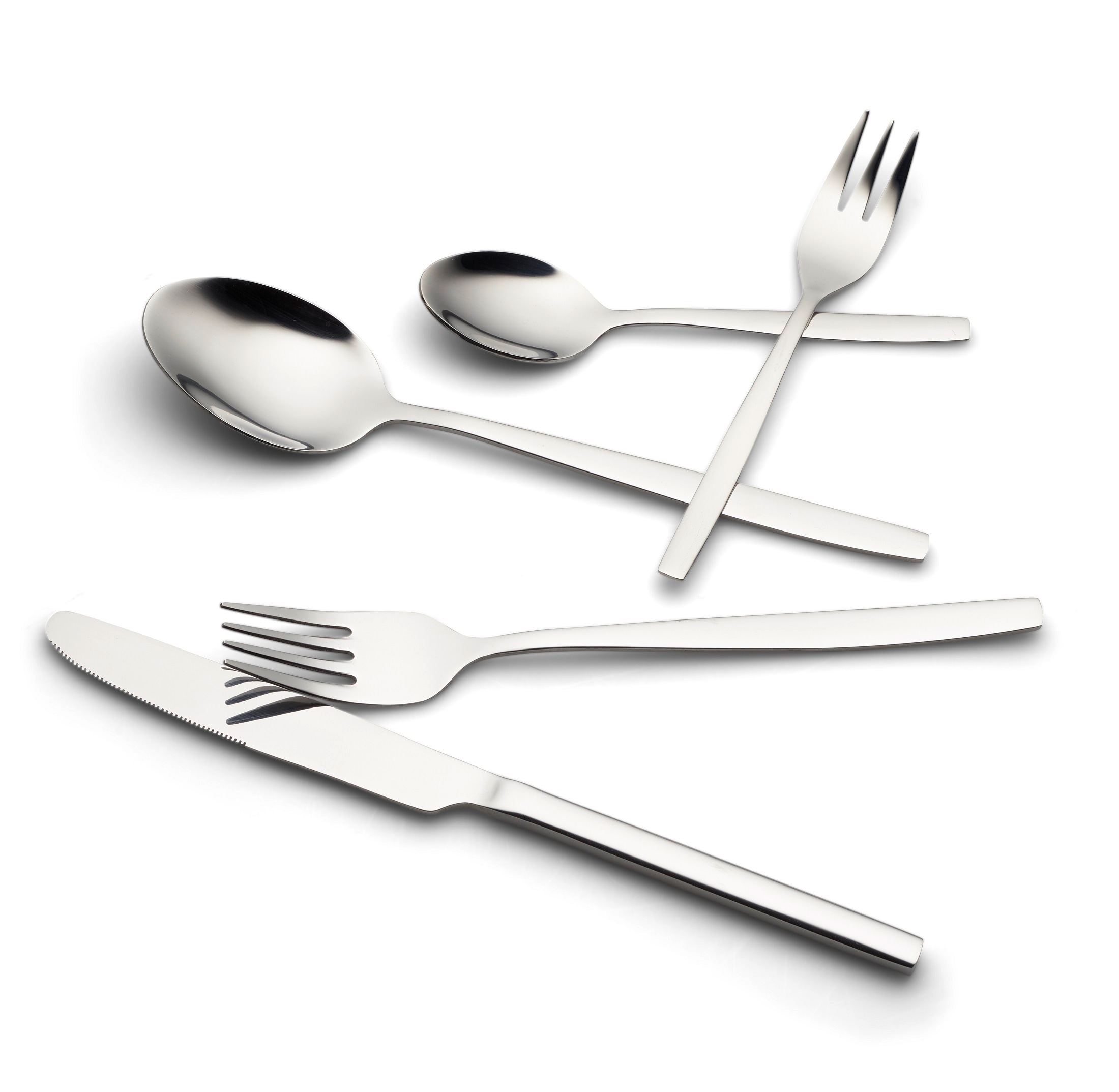 ECHTWERK  Besteck Set "Positano" 30tlg gl&auml;nzend 