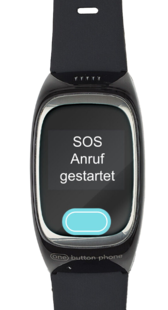 One Button Phone One Button Phone Schwarz 