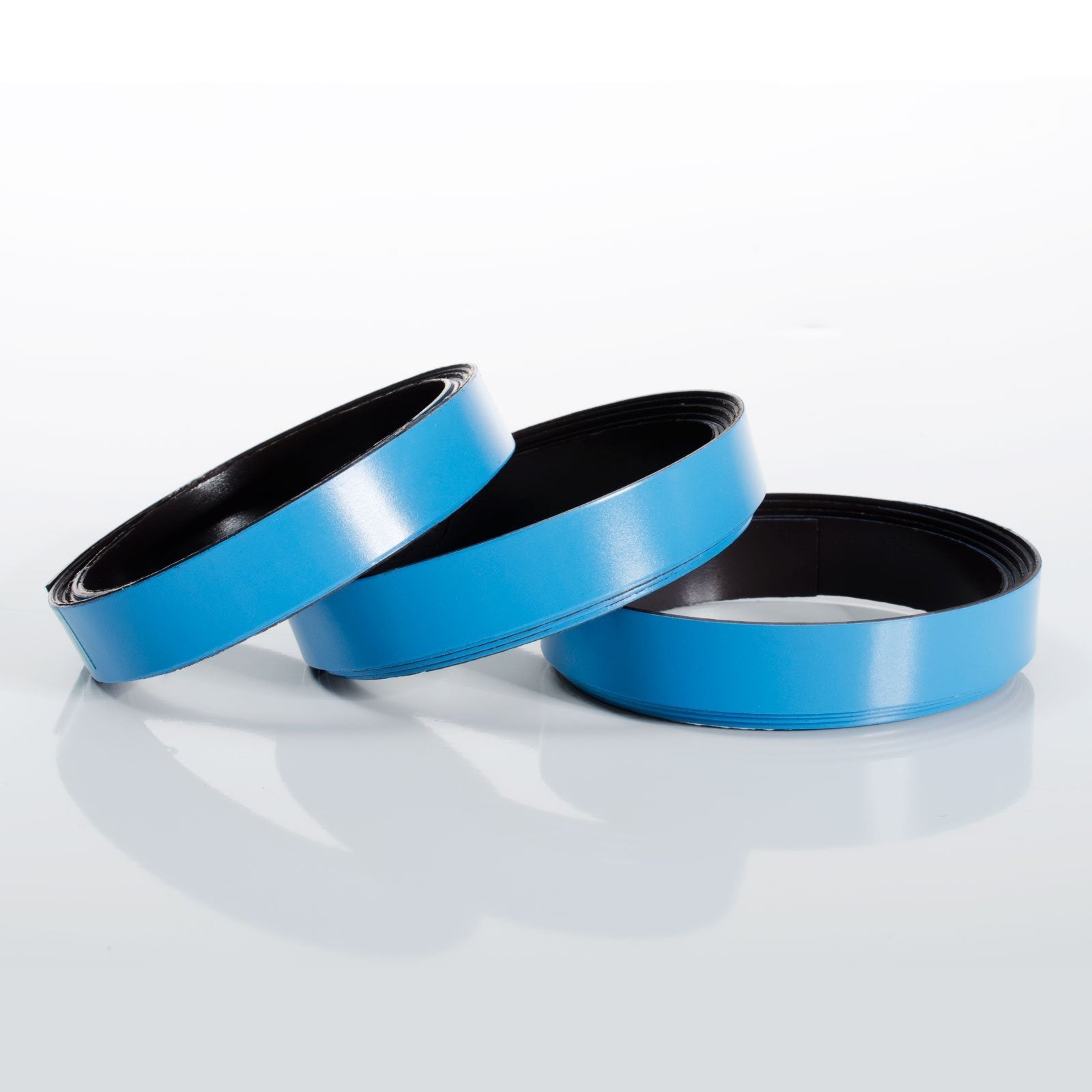 Office Marshal Magnetb&auml;nder | 10 mm, L&auml;nge 100 cm | Dunkelblau 