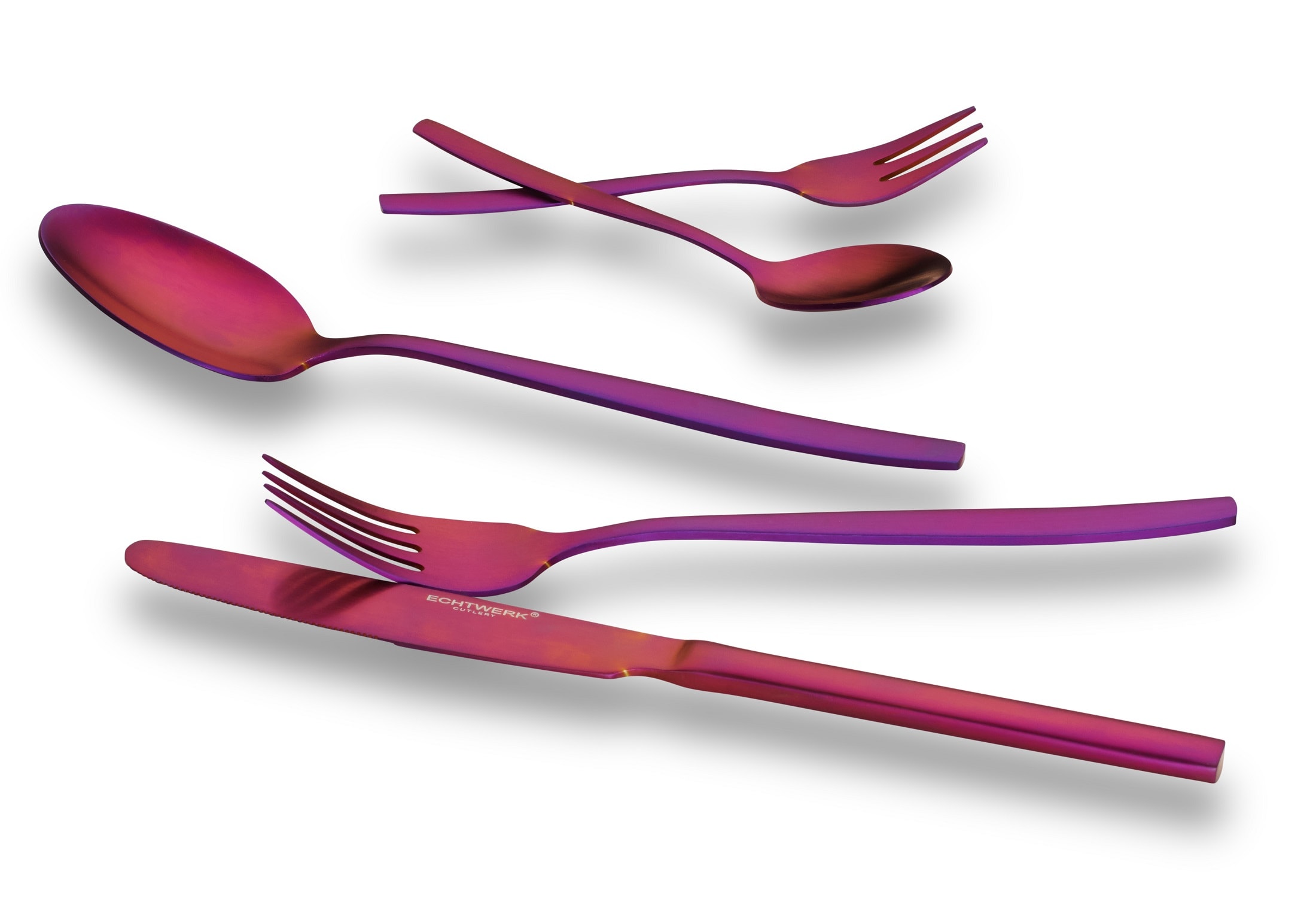 ECHTWERK  Besteck Set "Positano" 30tlg rot 