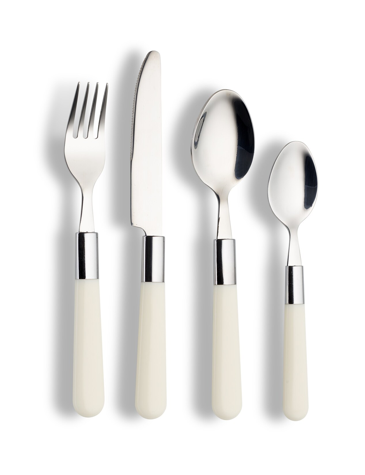 Bistro Besteck-Set 16tlg - creme