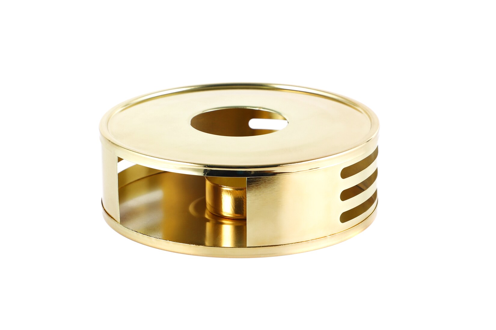 Stövchen aus Edelstahl - gold