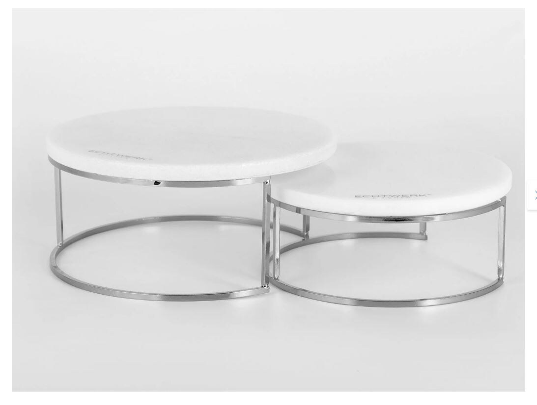 Marmor Etagere 2-St&ouml;ckig 