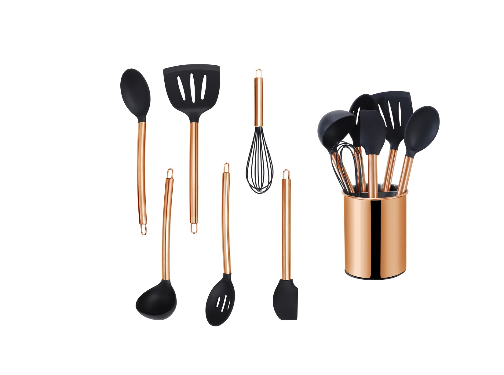 Küchenhelfer Set 7-teilig kupfer