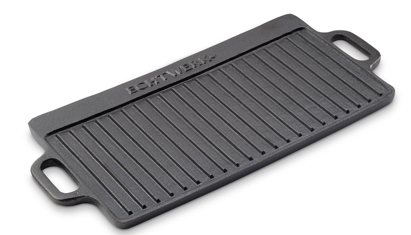 ECHTWERK Grillplatte GUSS, BIG, eckig 