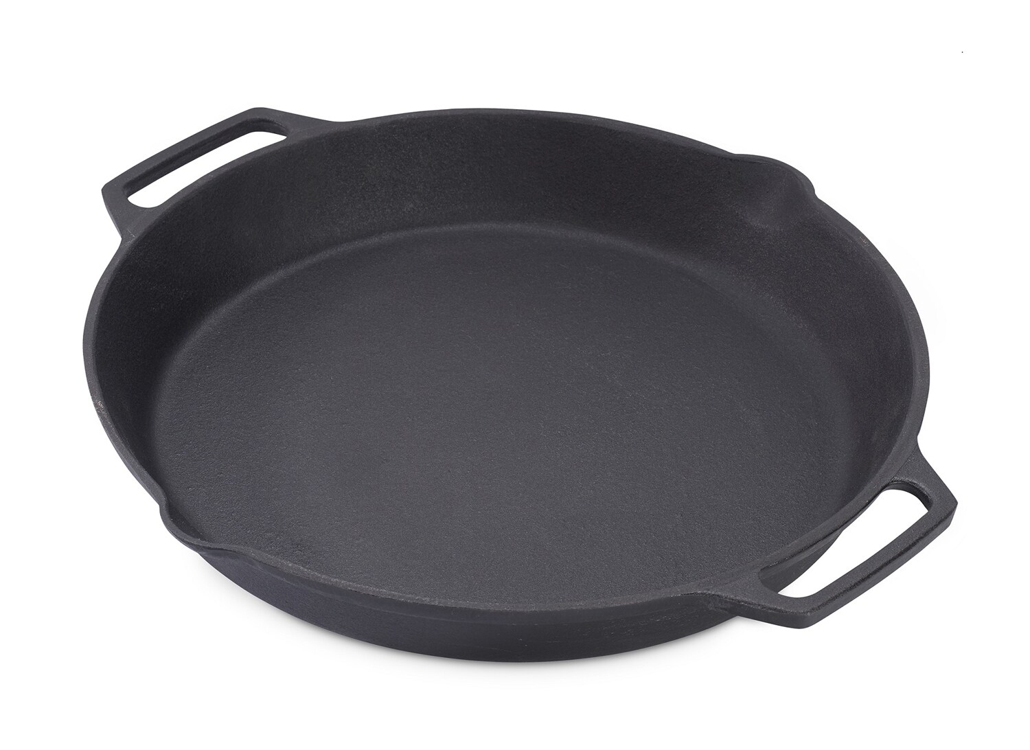 Servierpfanne aus Guss mit Grillstreifen 35cm