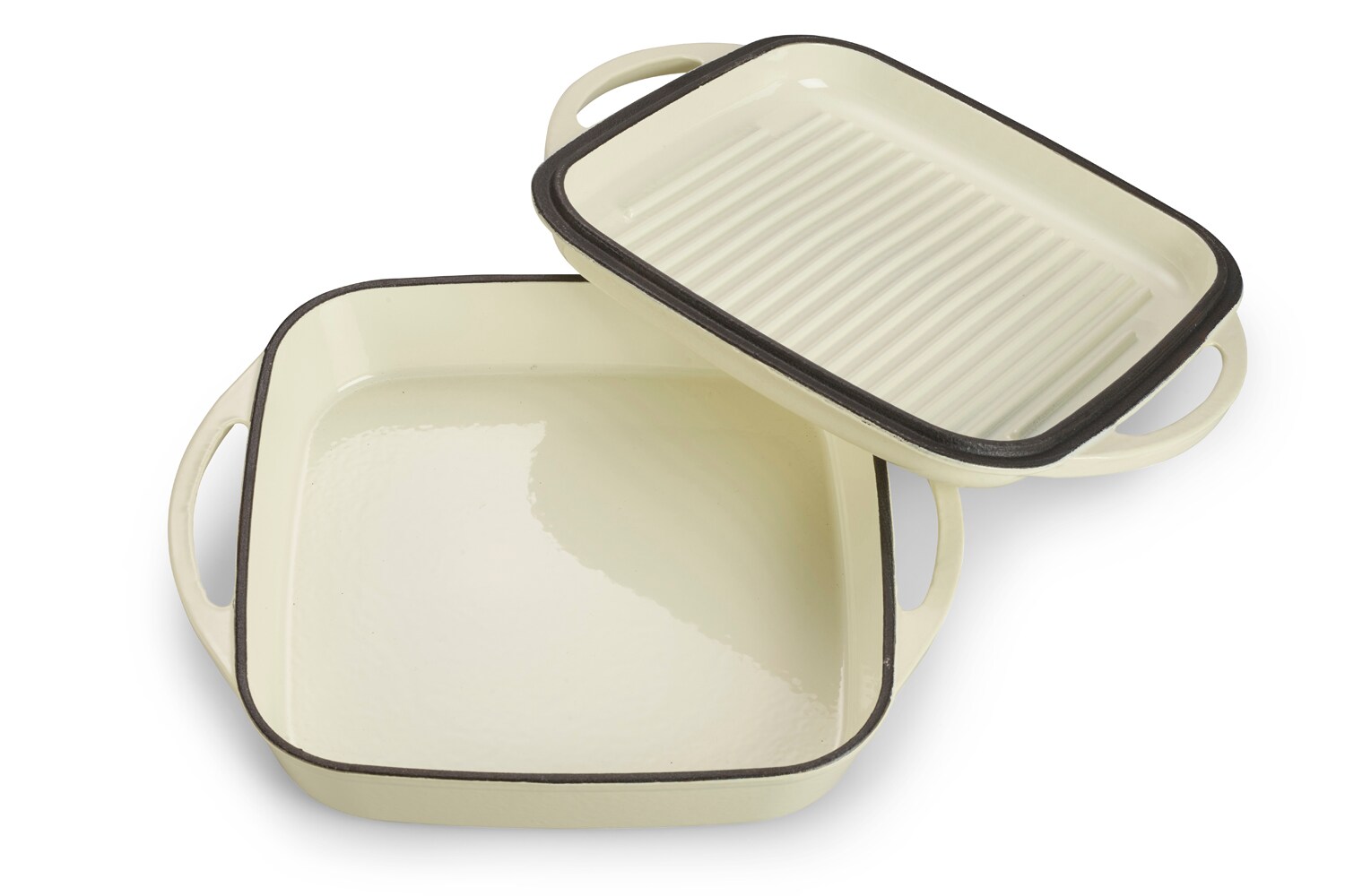 Universalbräter & Deckel, 25,5 x 31, creme