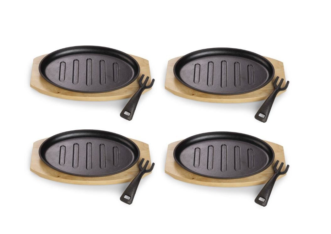 Servierpfännchen "Oval" 4tlg.