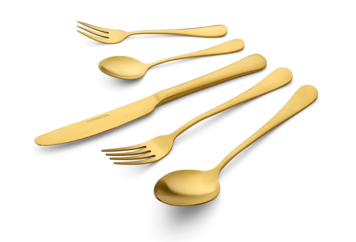 Tafelbesteck „Sorrent“ 30tlg - gold
