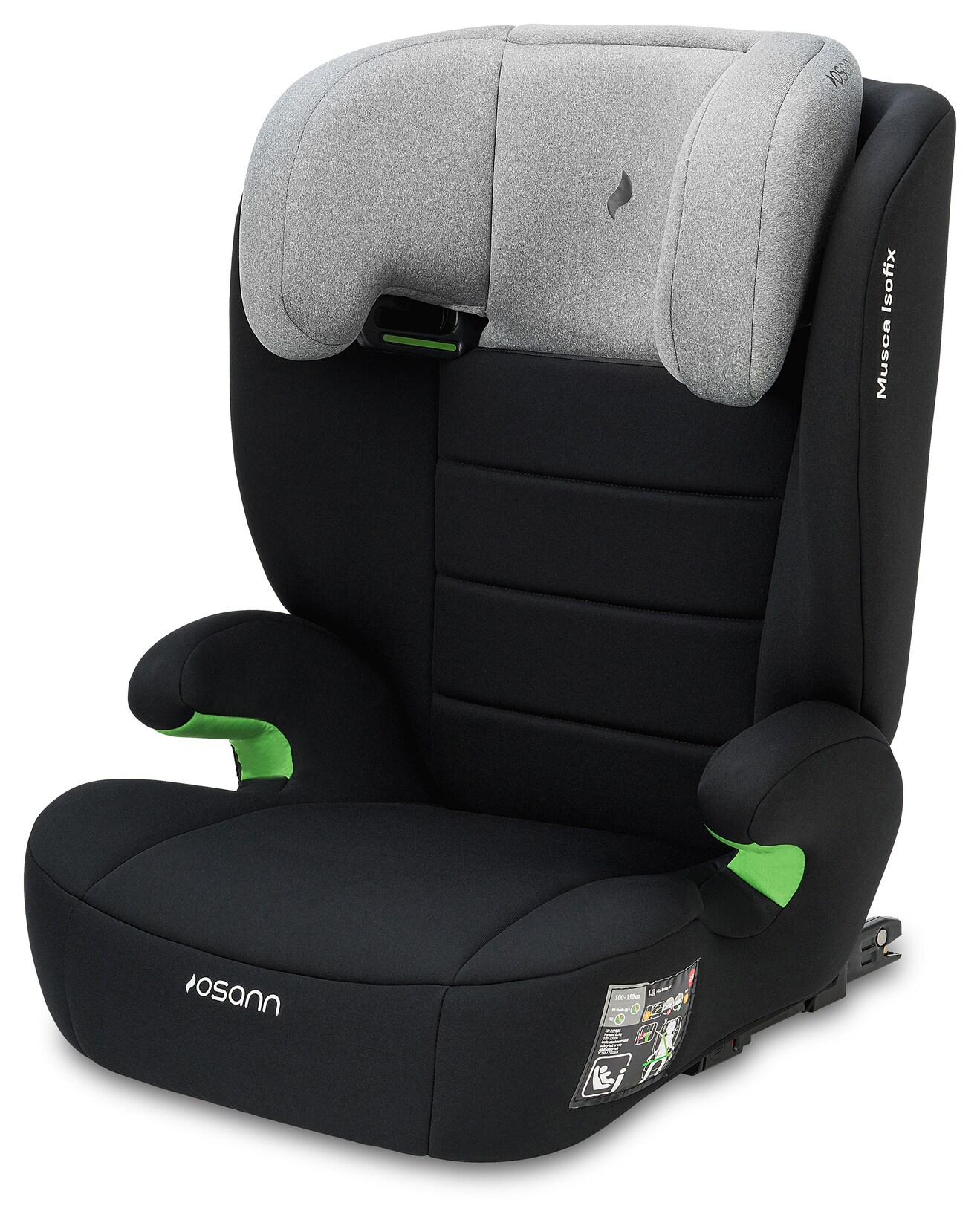 Osann Kindersitz Musca Isofix - Grey Melange