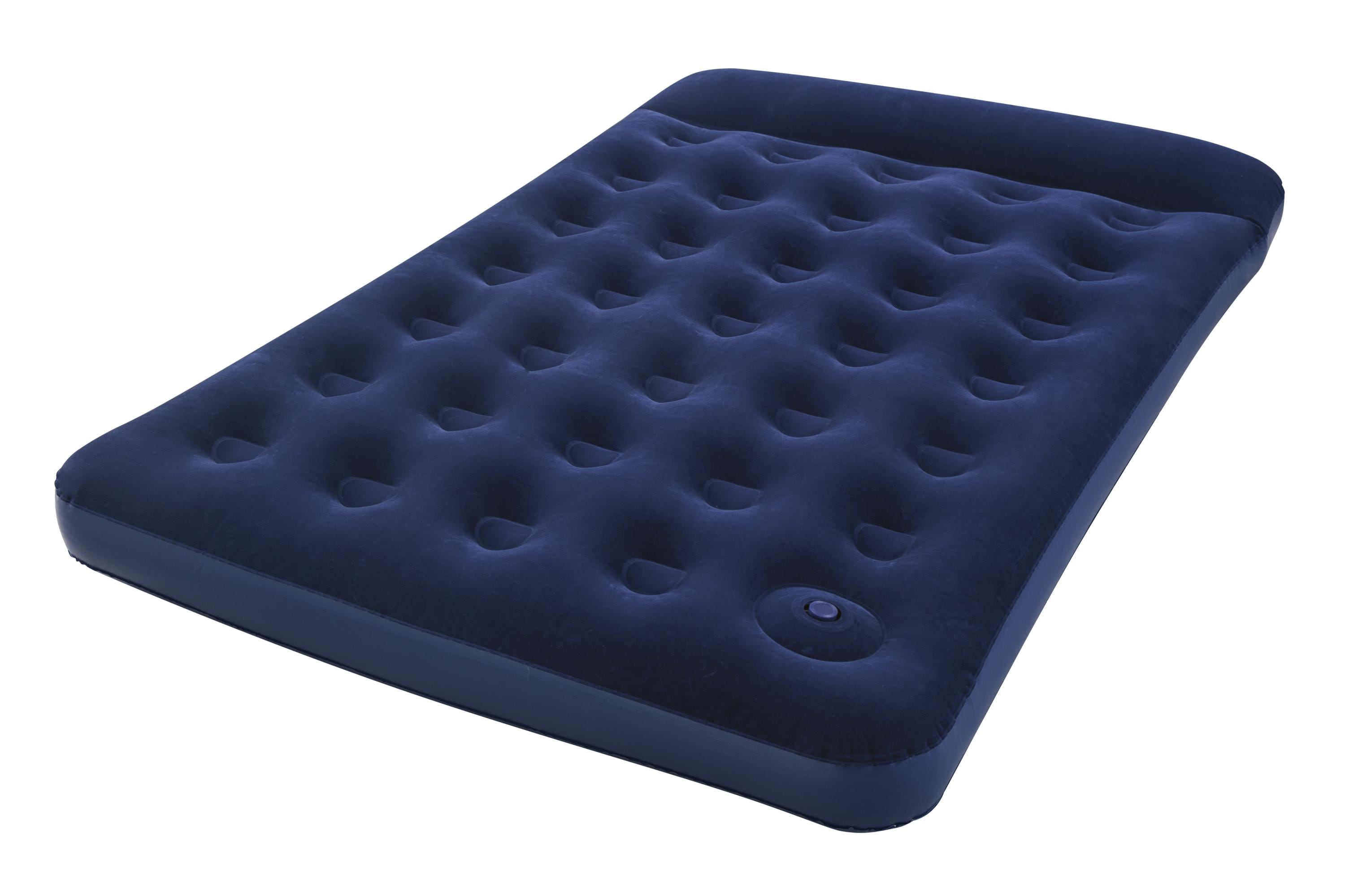 Bestway&reg; Pavillo&trade; Luftbett Blue Horizon Step mit interner Fu&szlig;pumpe Double XL/Lo 191 x 137 x 28 cm 