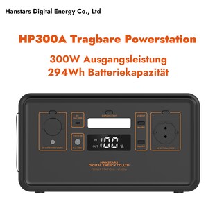 Hanstars Tragbare Powerstation: 300W/294Wh - versch. Ausführungen 