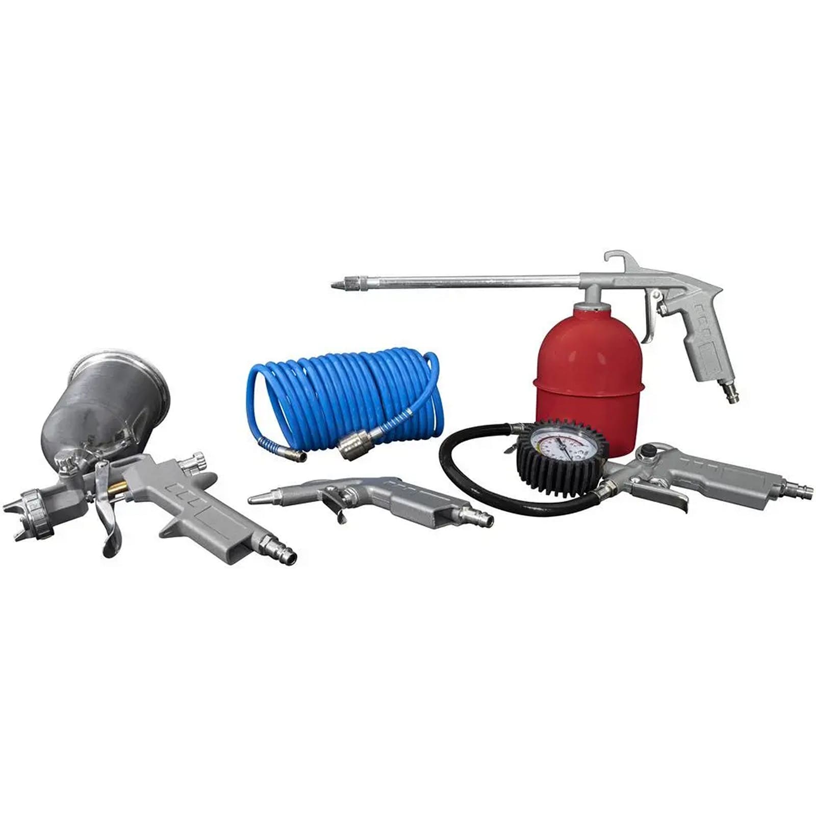 G&uuml;de Druckluft-Set Metall 5-tlg. 