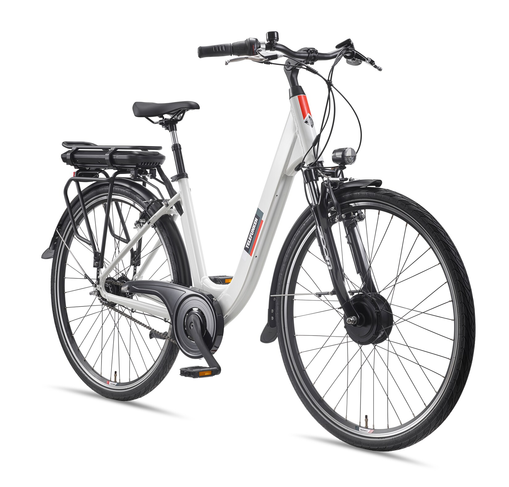 TELEFUNKEN RC845 E-City-Bike 28" weiß