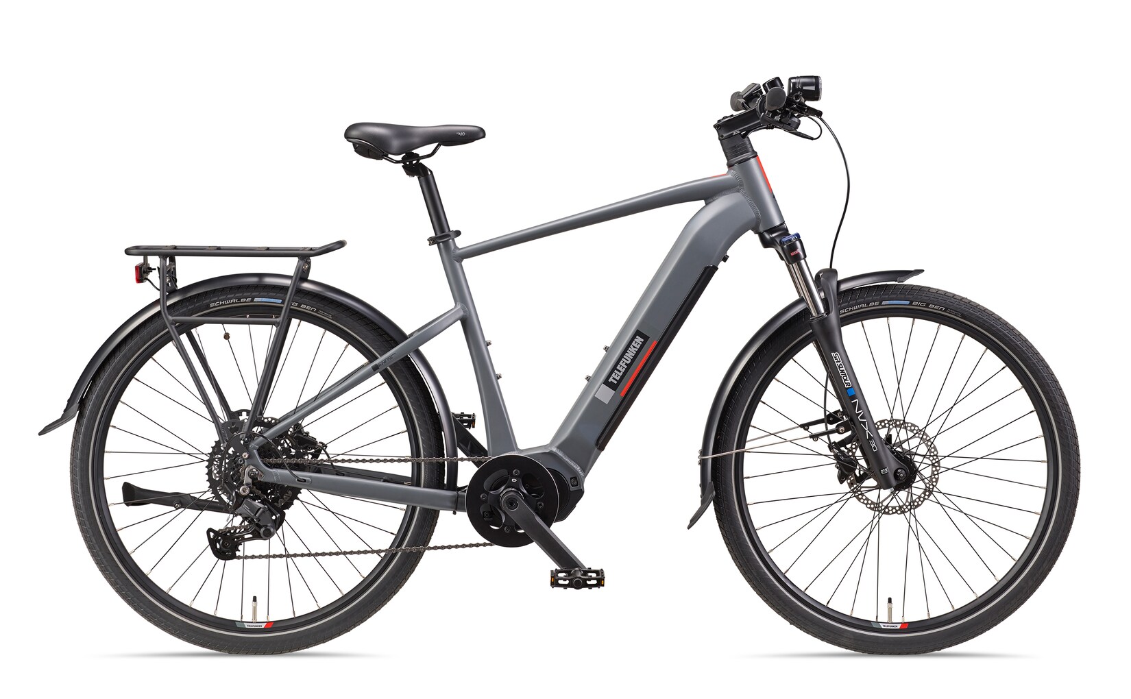 TELEFUNKEN SUV710 E-SUV-Bike 27,5" basaltgrau