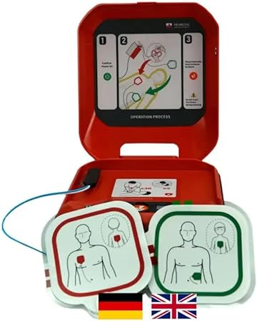 MEDX5 Primedic HeartSave YA mit automatischer Schockabgabe, DE/EN 