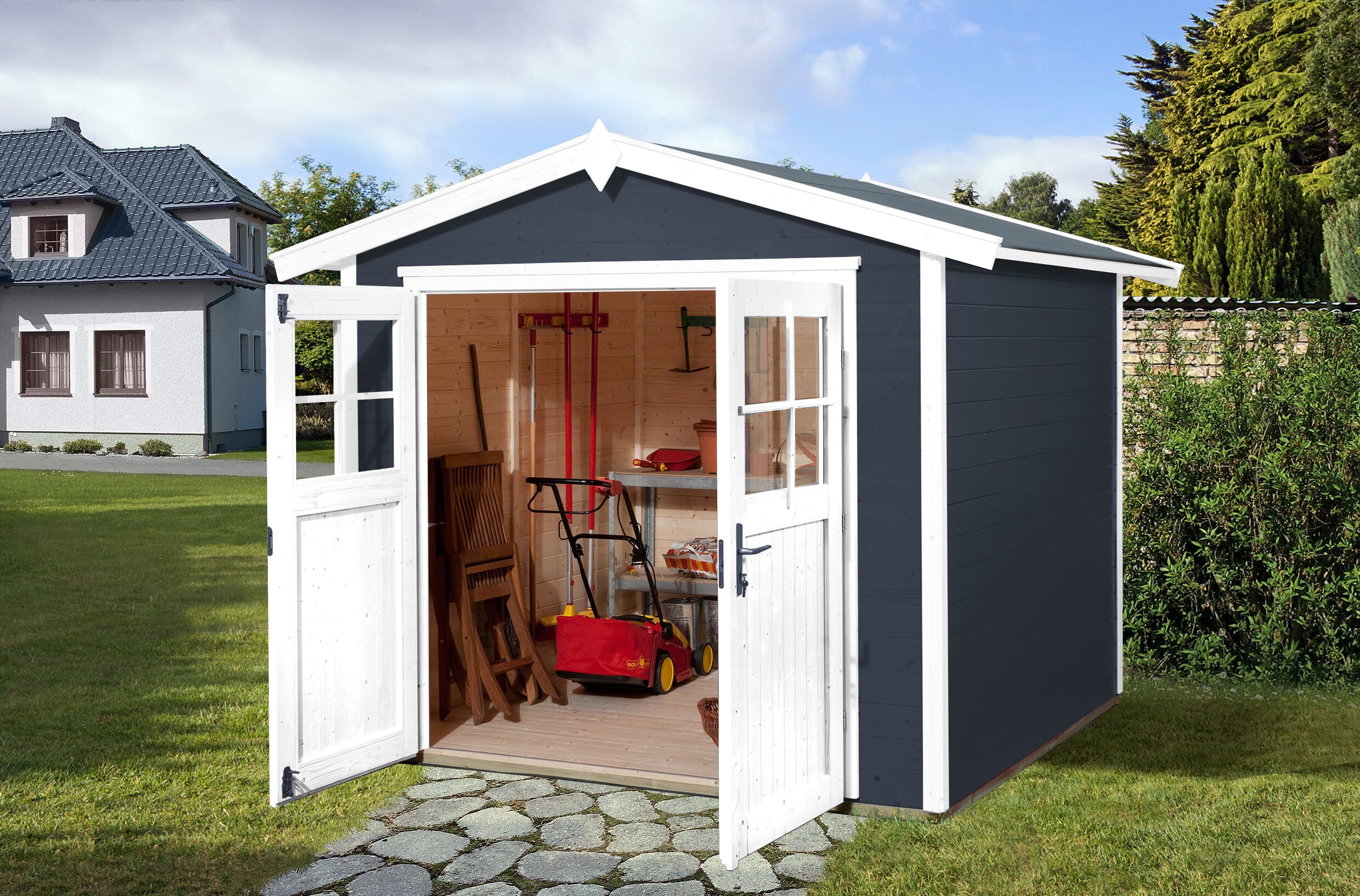 Gartenhaus 224 Gr.3, anthr., 21 mm 