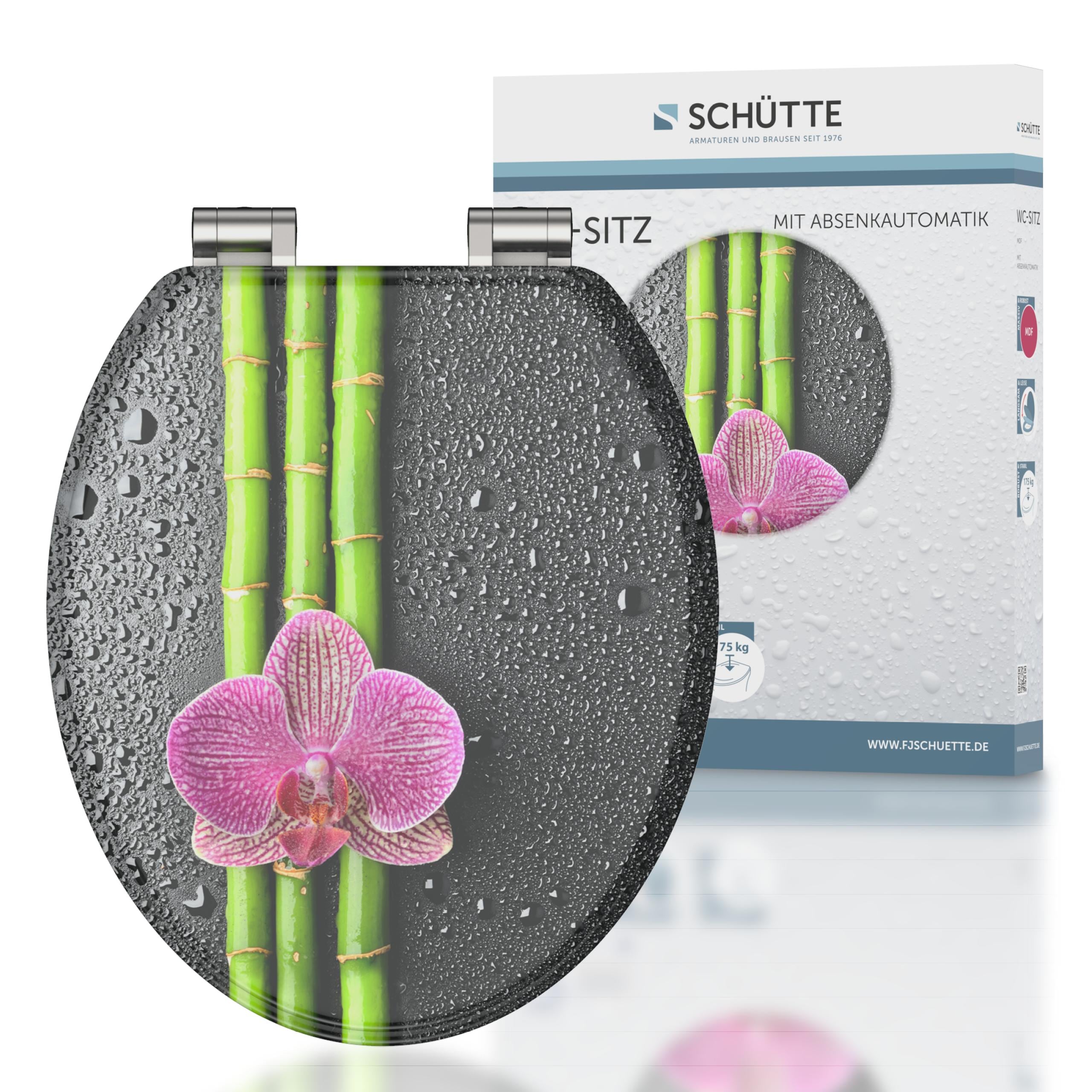 SCH&Uuml;TTE MDF WC-Sitz ASIA, mit Absenkautomatik 