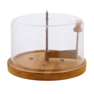 KESPER Käsehobel mit Haube, Bambus, FSC 