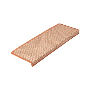 Karat Stufenmatte Sabang | Sisaloptik | Terra | Rechteckig 