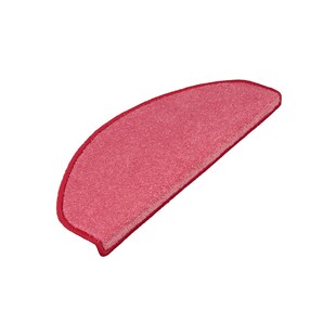 floordirekt Stufenmatte | Dynasty | Velours | Rosa | Halbrund 