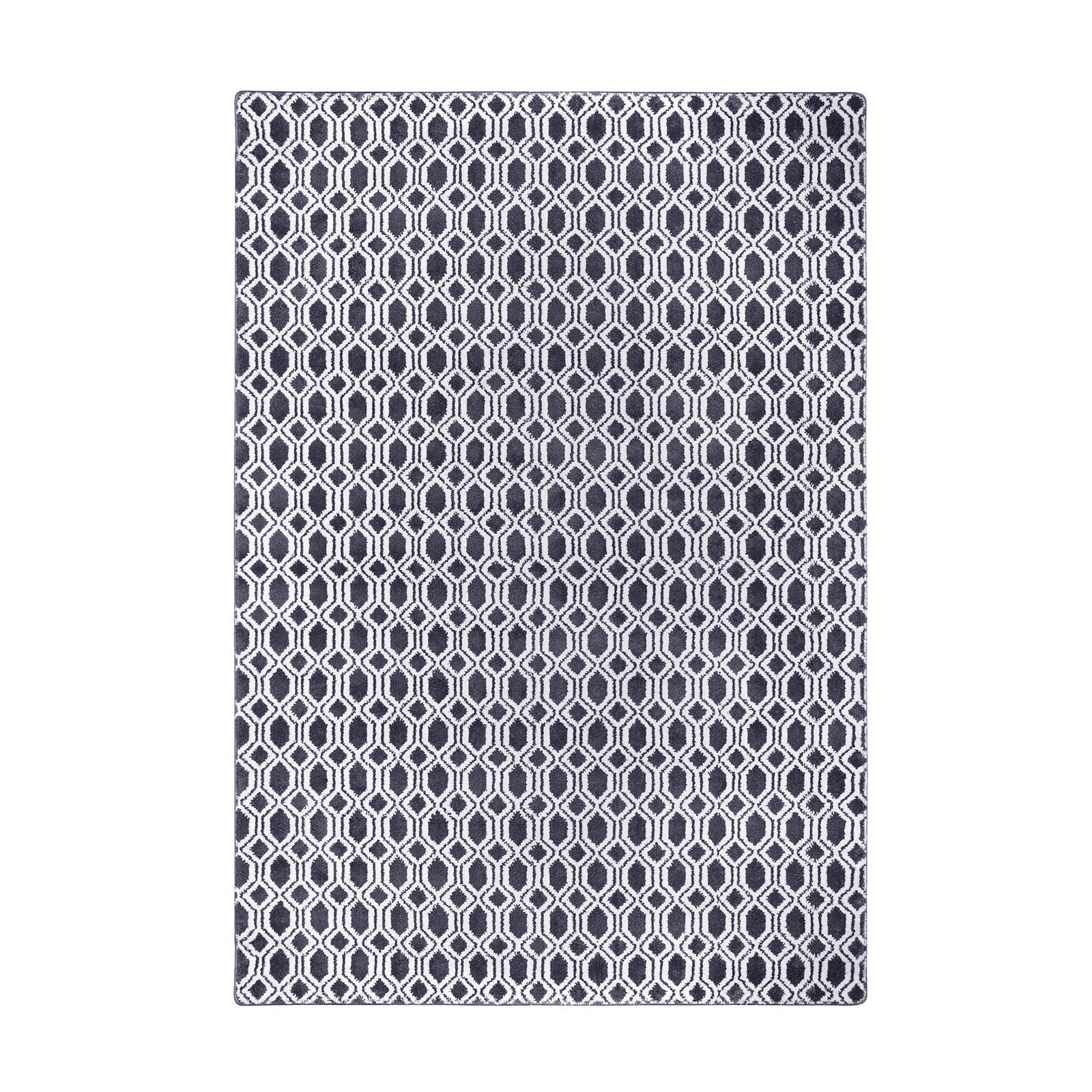 Karat Teppich Casablanca | Schwarz 