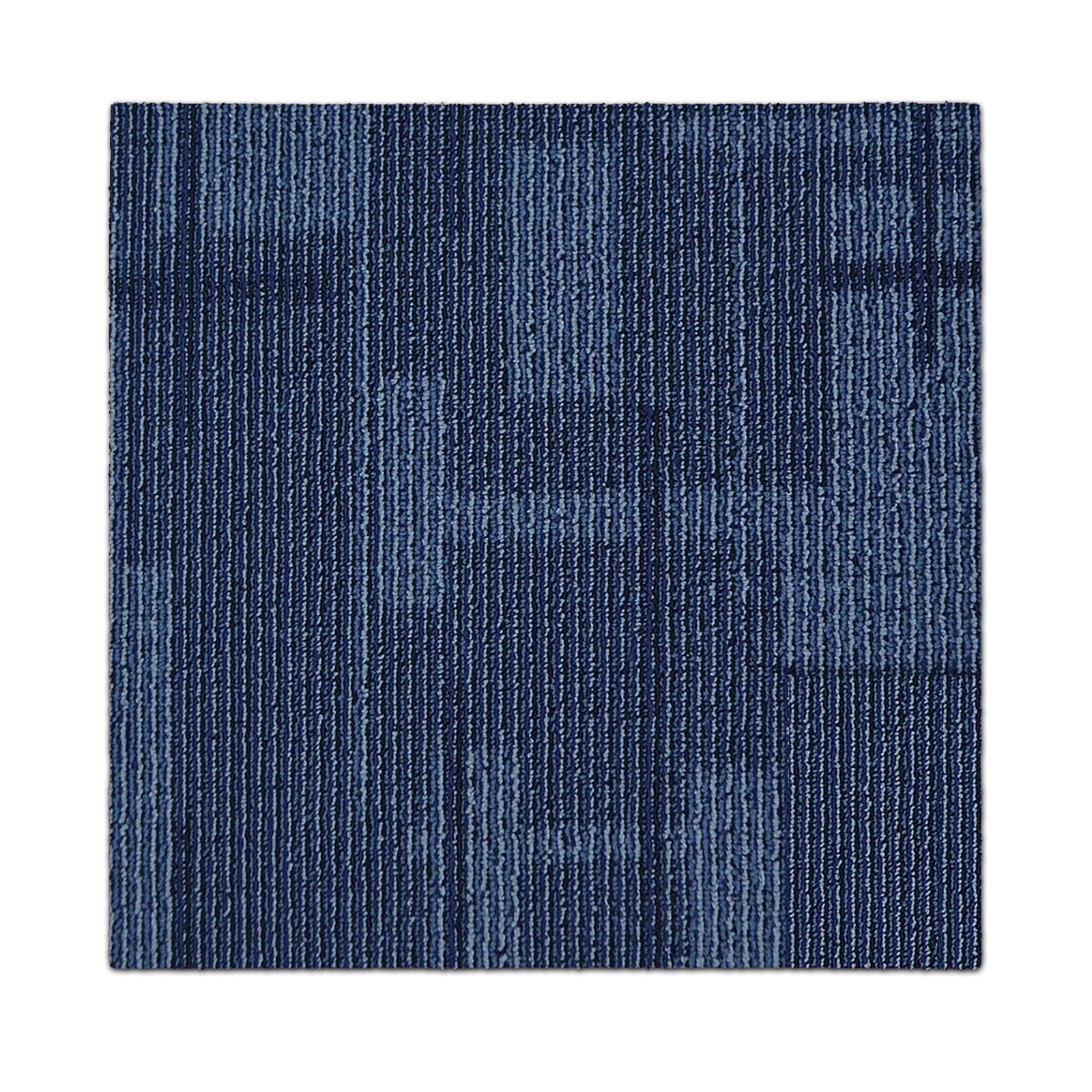 Karat Teppichfliesen Andorra | Blau | 05 