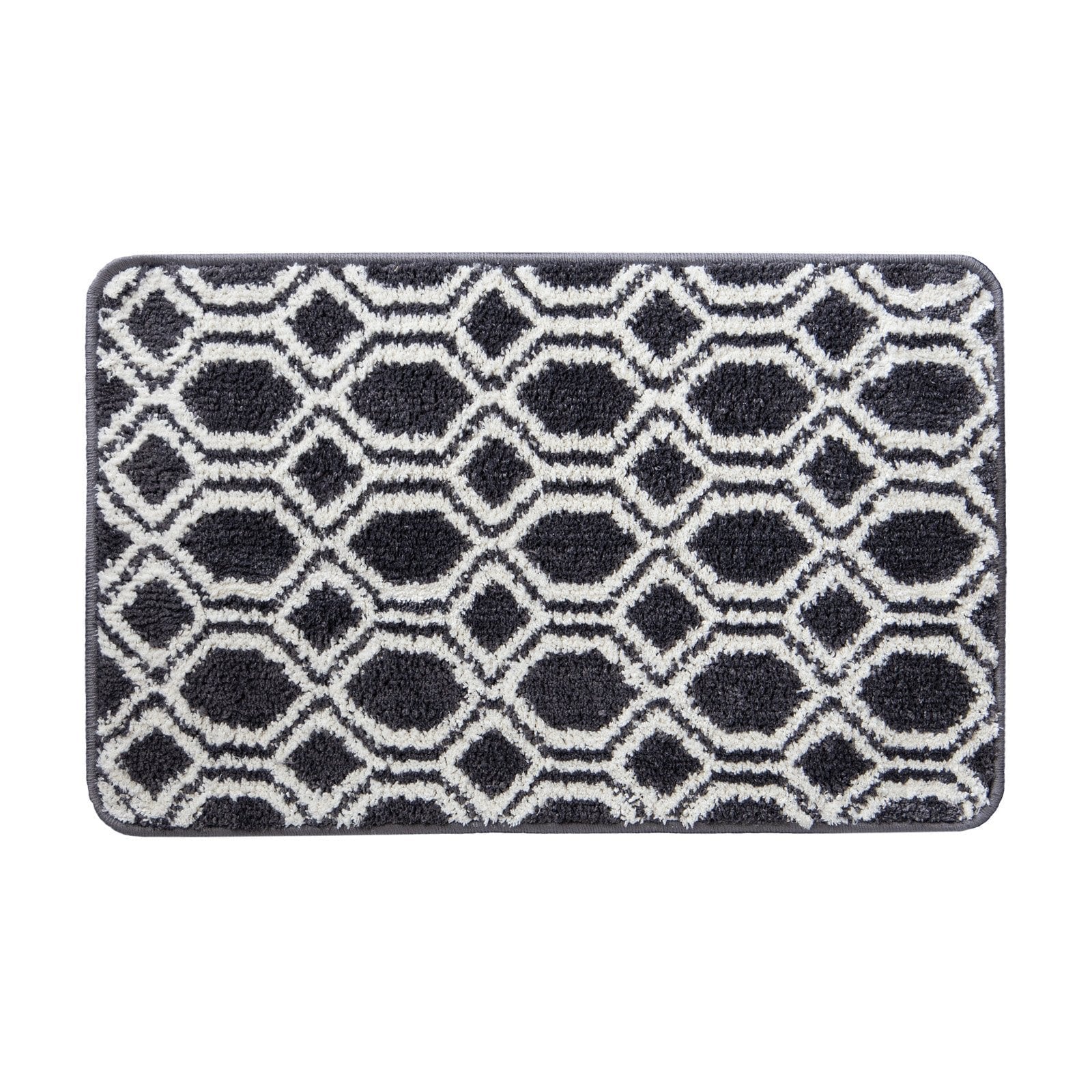 Karat Badematte Casablanca | Schwarz 