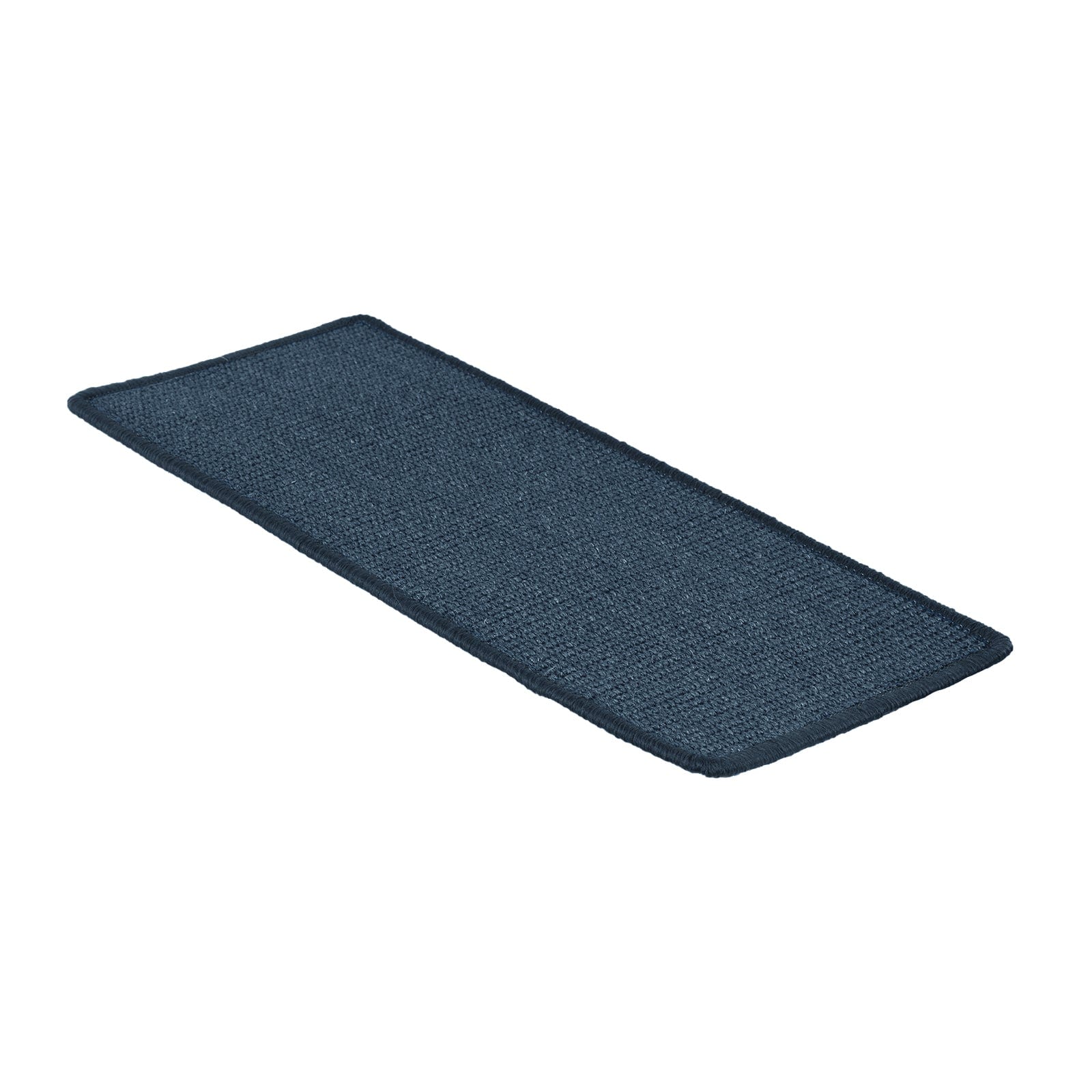 Karat Sisal-Stufenmatte | Pure Nature | Rechteckig - ohne Lippe | Blau 