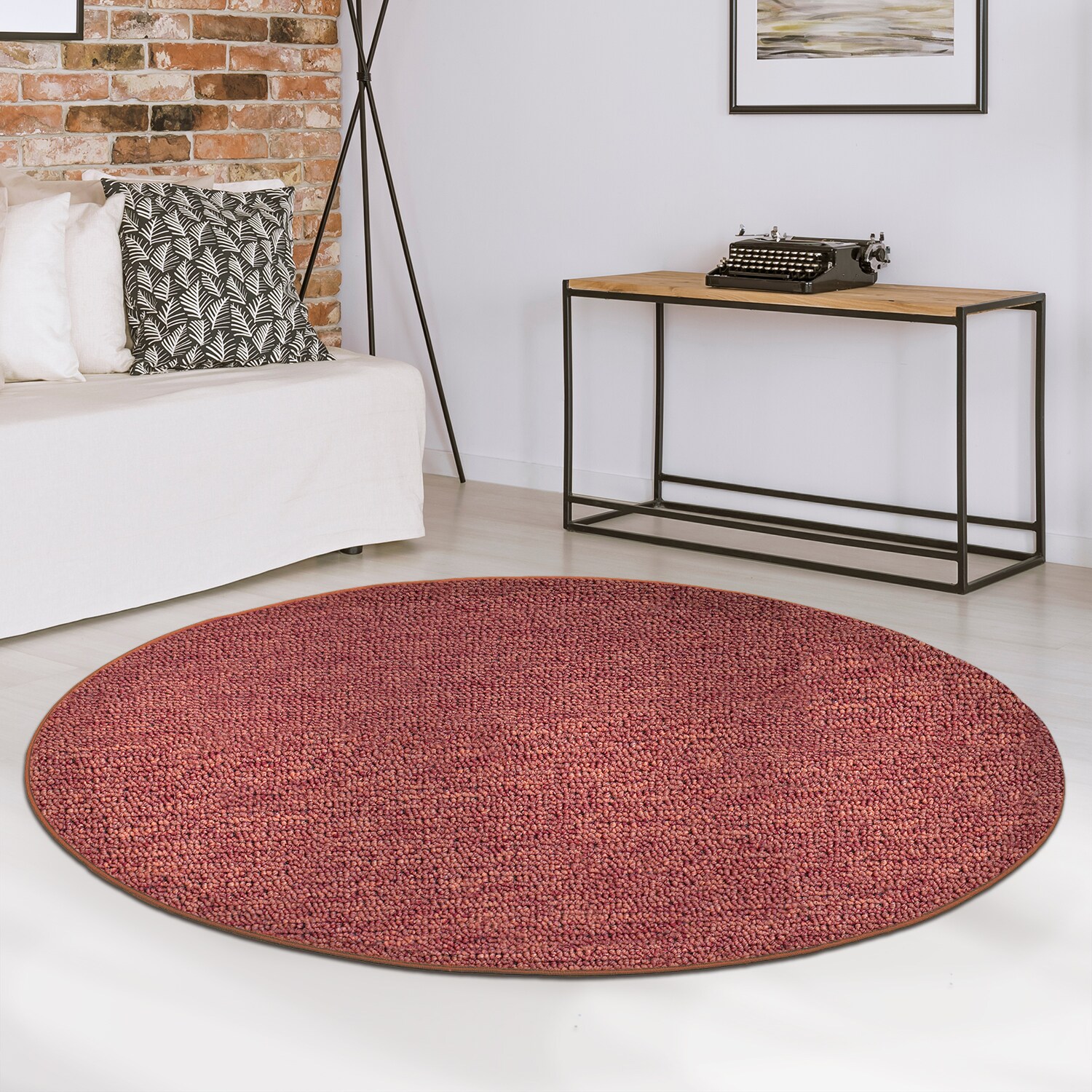 Karat Teppich London   Terra 38   Rund