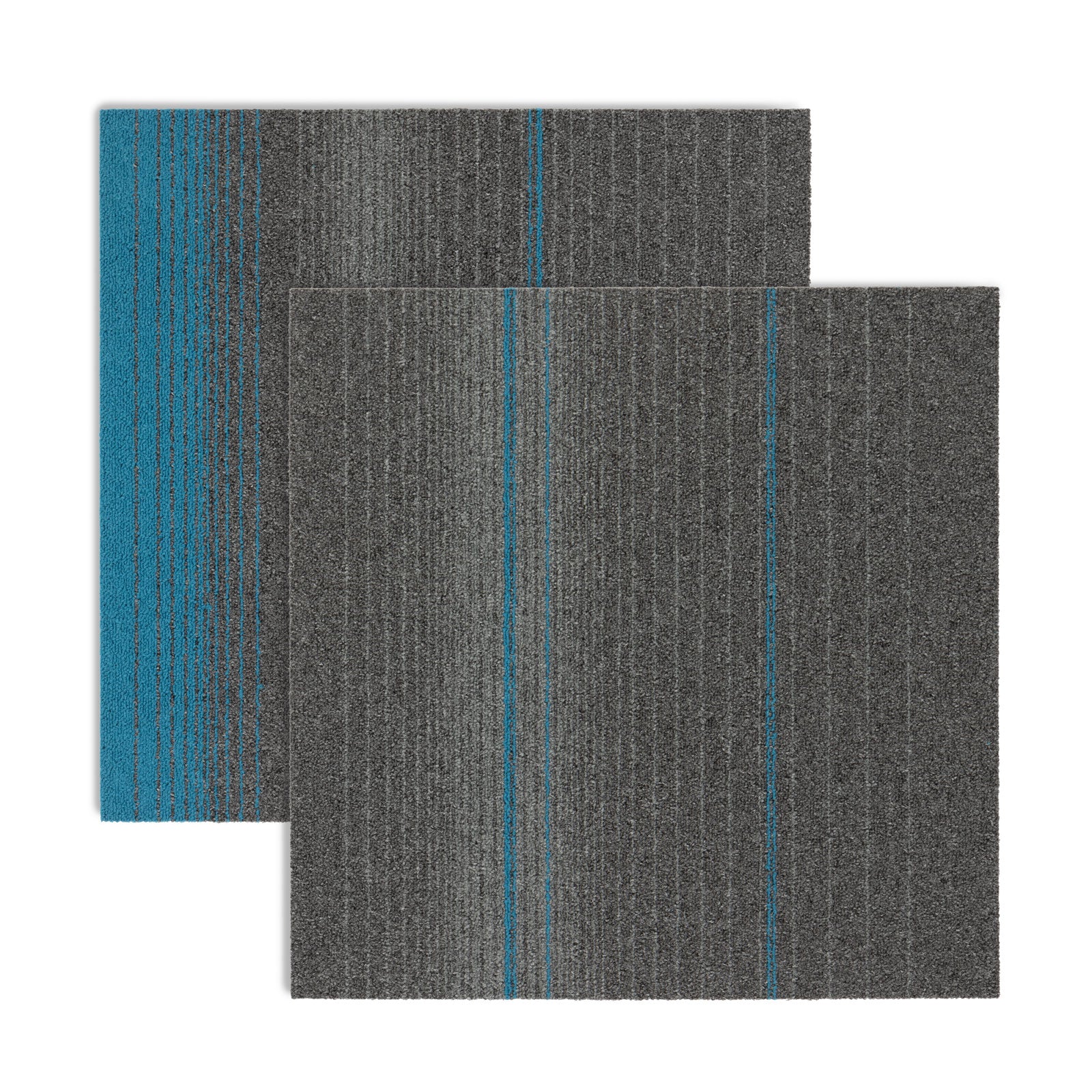 Karat Teppichfliese Sheffield | Gemischt | Blau 133f47 