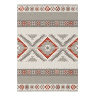 Karat Outdoorteppich | Karo | Rot 