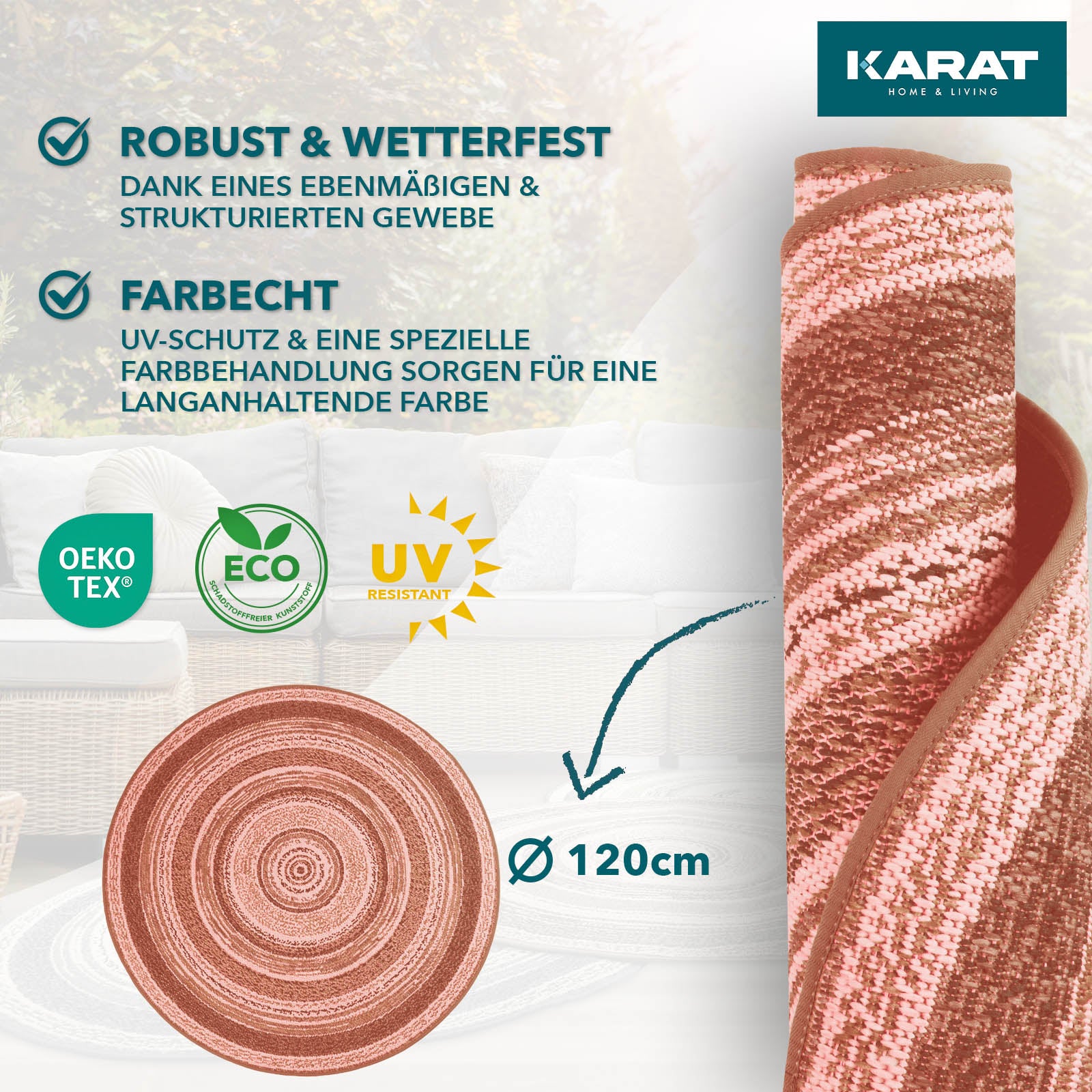 Karat Outdoorteppich | Zoe | Terra 