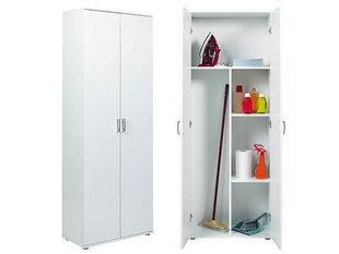 Inter Link Mehrzweckschrank Besenschrank Arconati - versch. Ausführungen - Weiß 