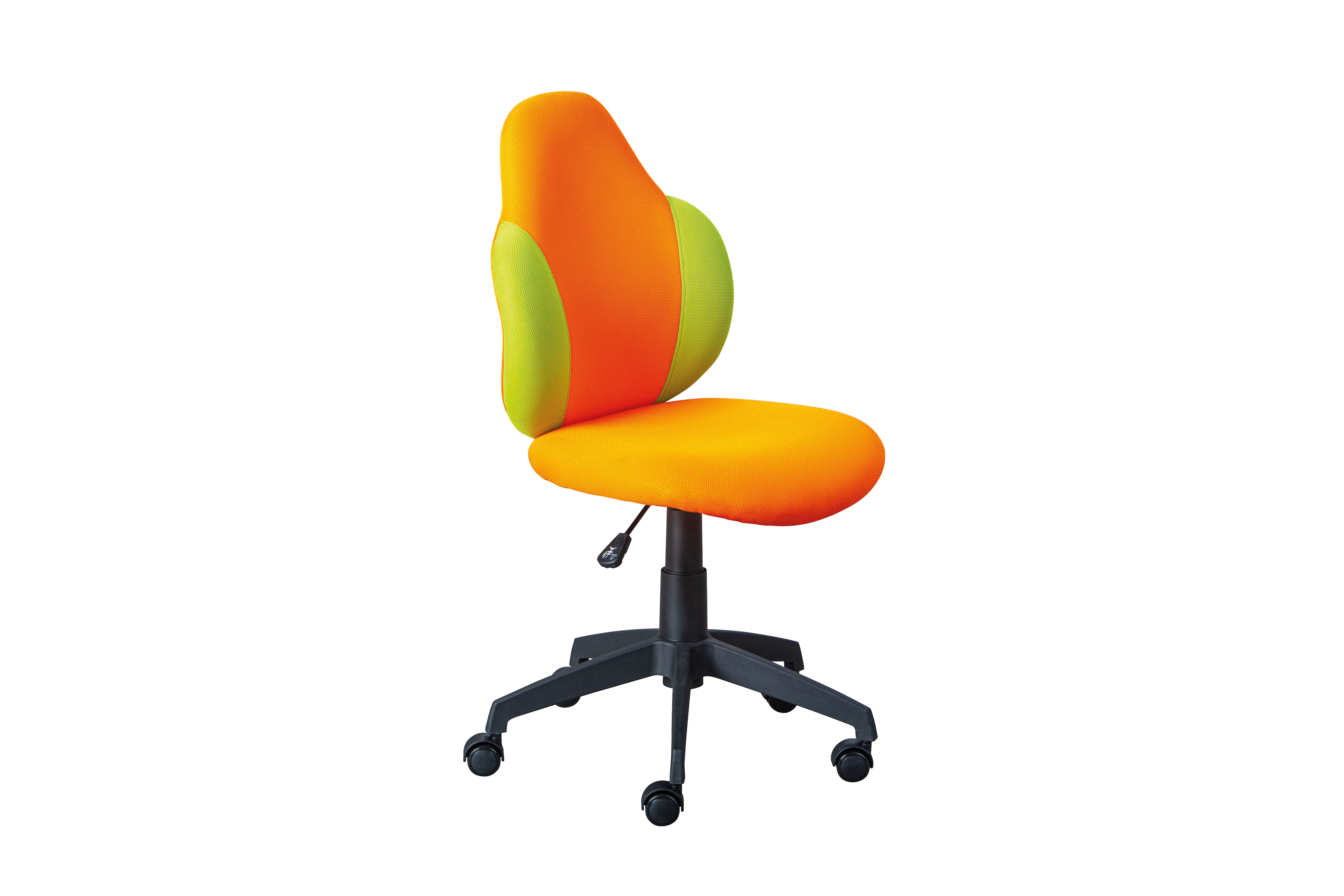 Inter Link Kinderdrehstuhl Jessi - versch. Farben - Orange und Gr&uuml;n 