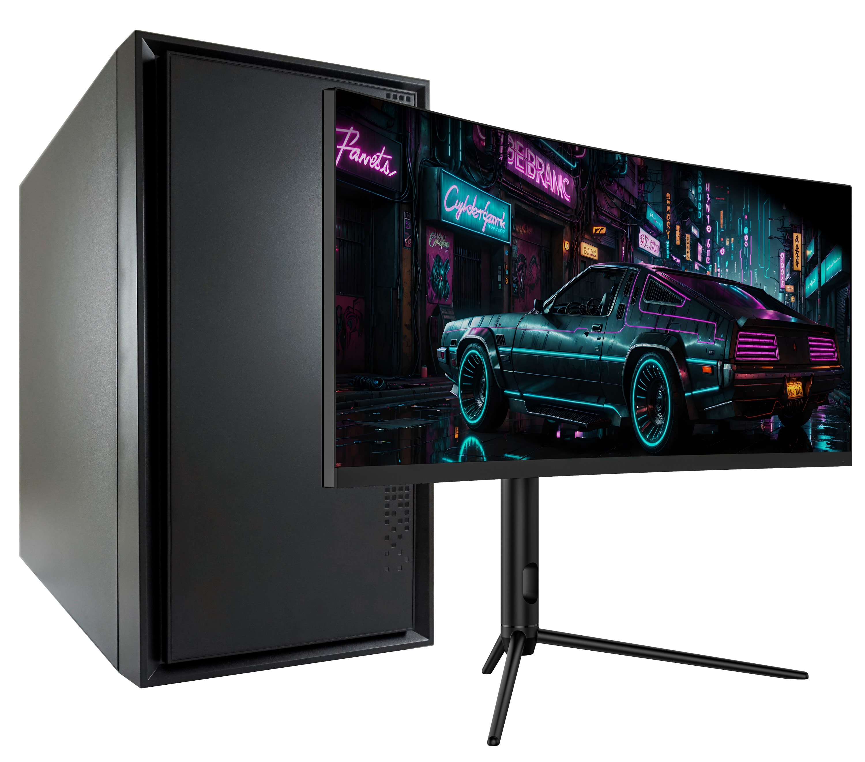 PC & Monitor Office Kit, Intel i5-13400 16GB DDR4 / 500GB M.2SSD, W11pro 