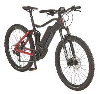 PROPHETE E-BIKE GRAVELER e9000 27,5" Diamant RH48 10Gg, Disc, SportDrive, 672Wh DT, schwarz matt/rot 
