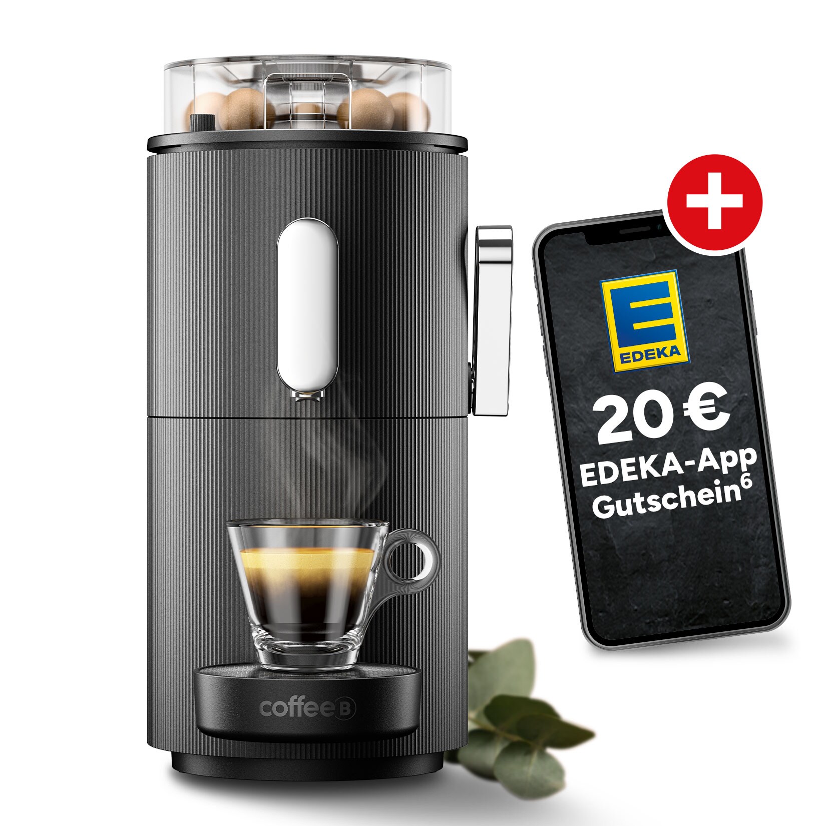 Kaffeemaschine Globe, schwarz