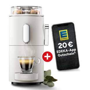 CoffeeB Kaffeemaschine Globe, weiß + 20€ Gutschein 