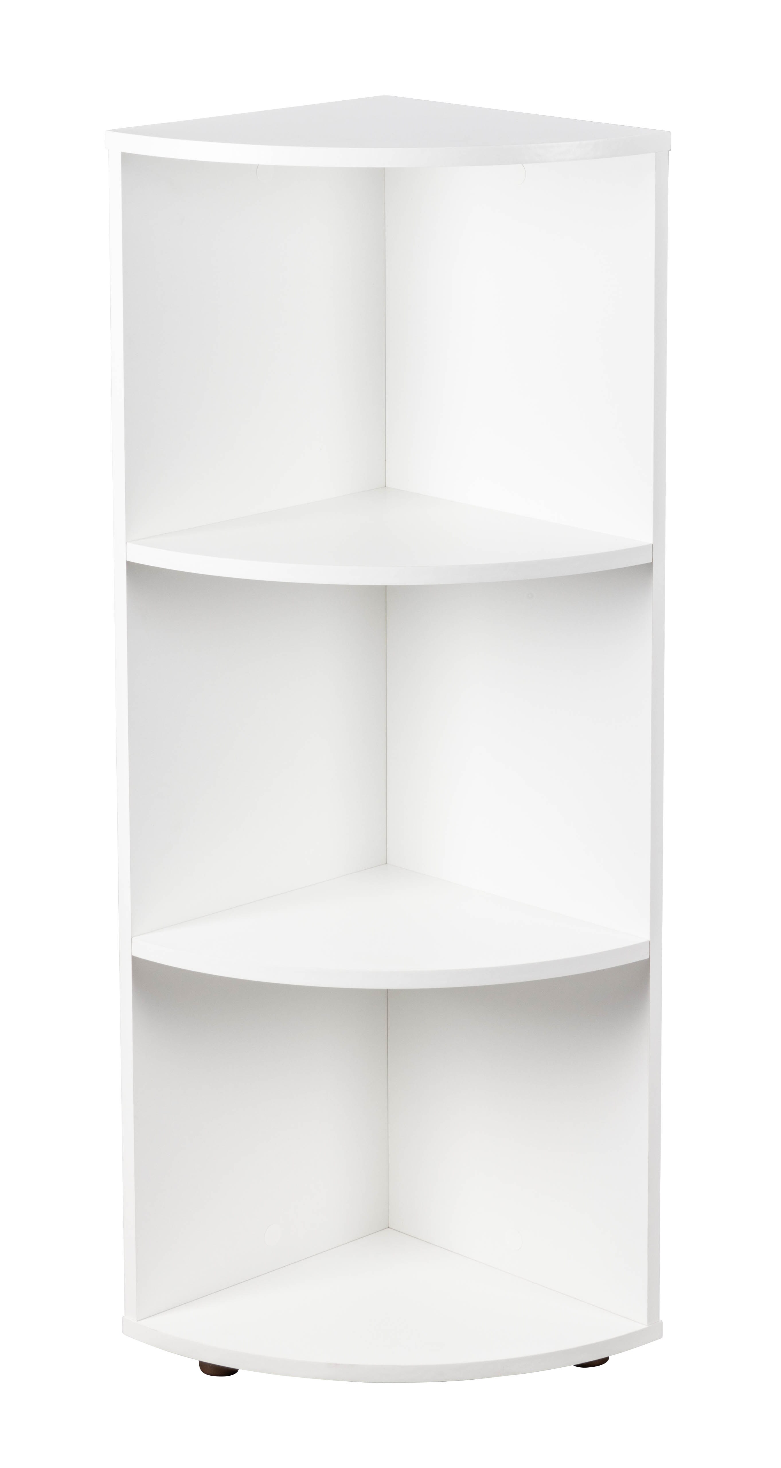 Inter Link Eckregal Nuoro 3 F&auml;cher - Weiss 