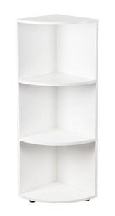 Inter Link Eckregal Nuoro 3 Fächer - Weiss 