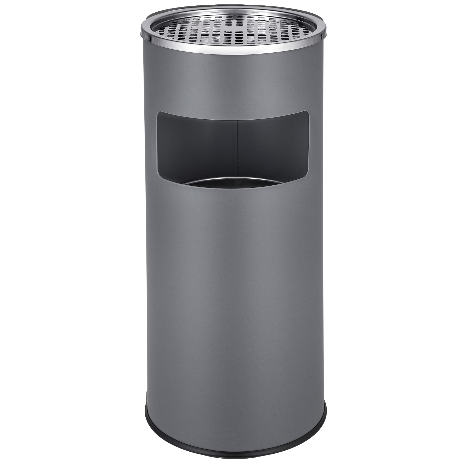 tectake&reg; Standaschenbecher, rund, 30 l, 25 x 61 cm 